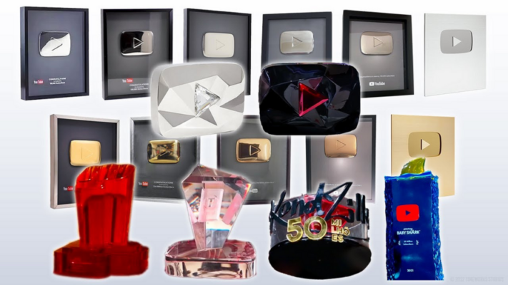 Các loại nút Youtube