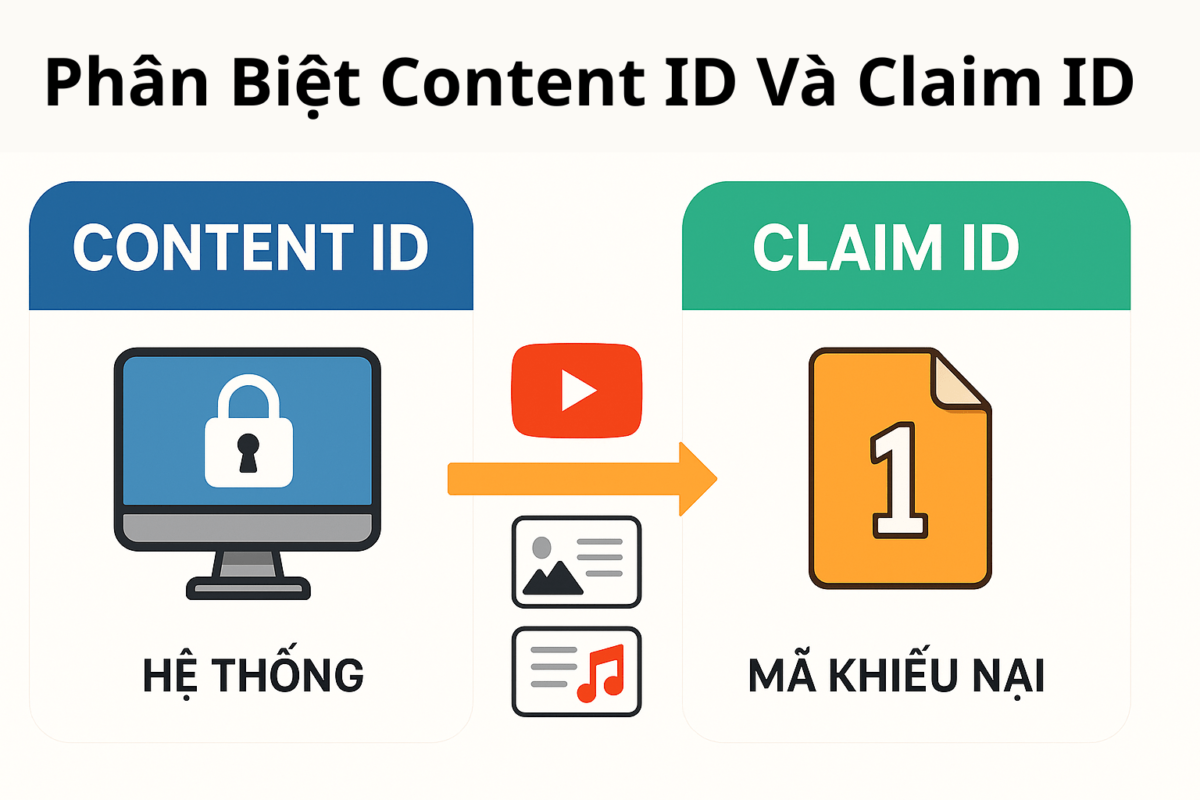 Phân biệt Content Id và Claim ID