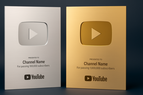 Nút Vàng, Nút Bạc Youtube