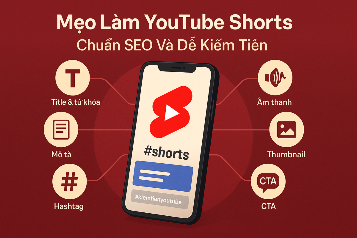 Bí quyết xây Youtube Shorts kiếm tiền dễ lên nhất