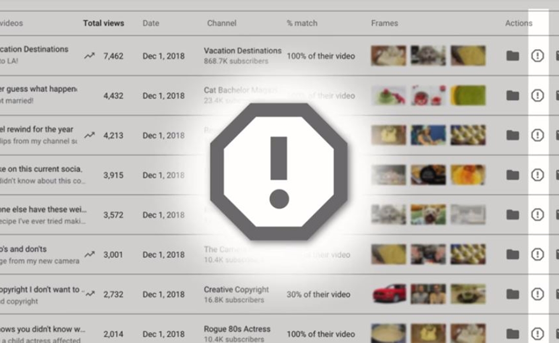 Cách kiểm tra bản quyền bằng Copyright Match Tool