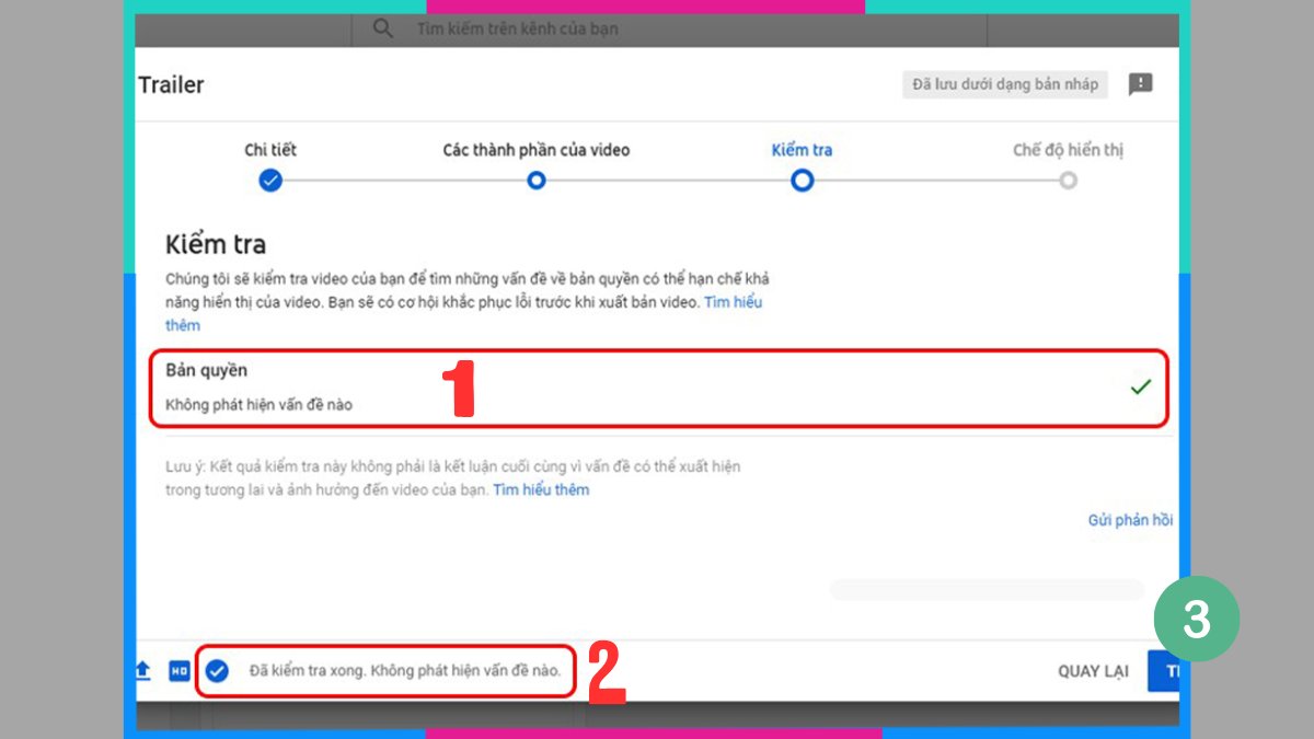 Check video cẩn thận trước khi đăng