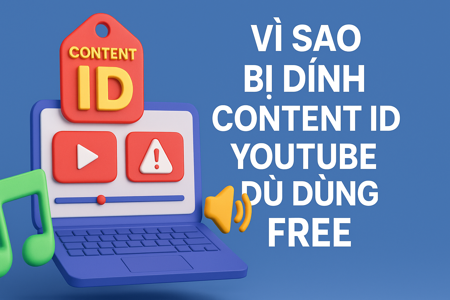 Bị Youtube Đánh Content ID Youtube