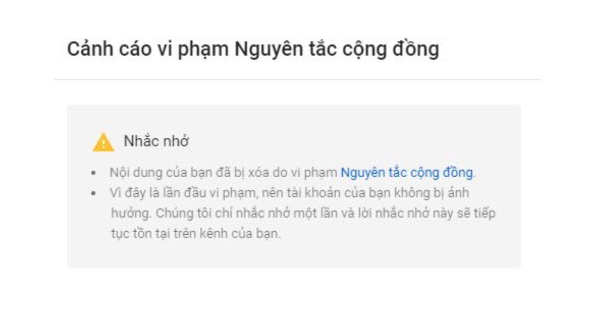 Youtube nói không với các video vi phạm cộng đồng