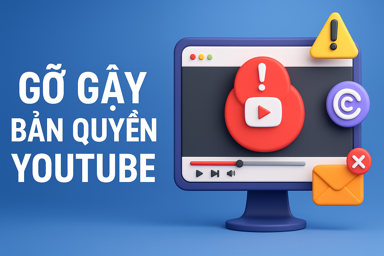 Gỡ Gậy Bản Quyền Youtube