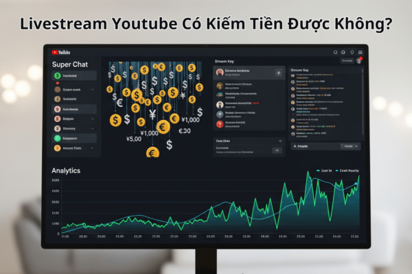 Livestream YouTube Có Kiếm Tiền Không, Cách Bật & Tối Ưu Doanh Thu