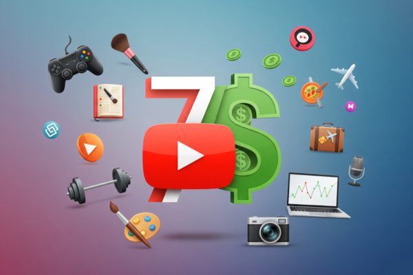 Top 7 Nội Dung Dễ Kiếm Tiền Trên YouTube - Chọn Đúng Chủ Đề GIúp Tăng X10 Thu Nhập