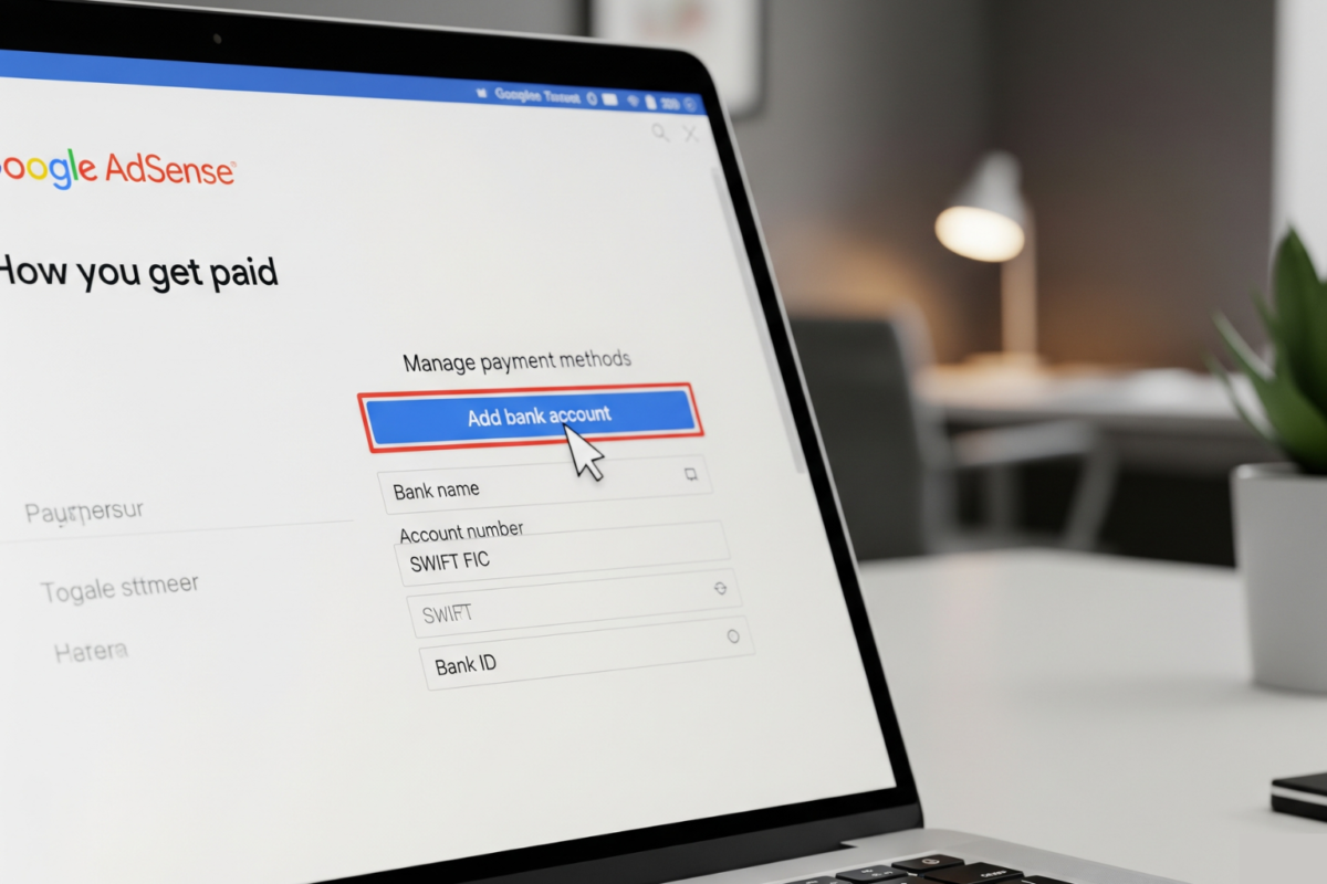 Đăng Nhập Vào Tài Khoản Google AdSense