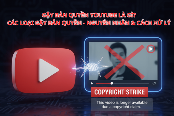 Gậy Bản Quyền Youtube Là Gì - Các Loại Gậy Bản Quyền - Nguyên Nhân & Cách Xử Lý