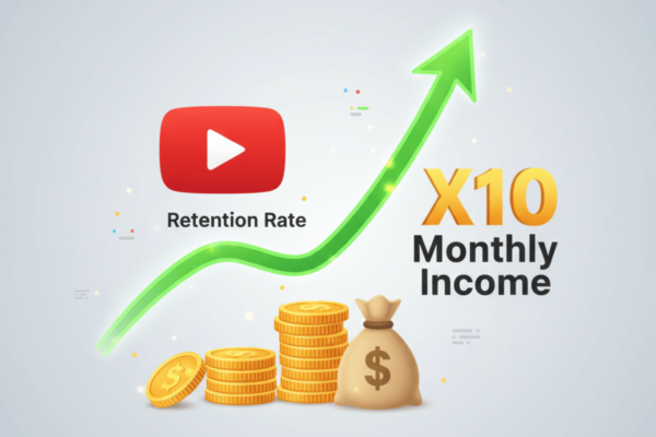 Retention Rate YouTube Là Gì? Cách Tăng Chỉ Số Retention Rate YouTube Giúp X10 Thu Nhập Hàng Tháng