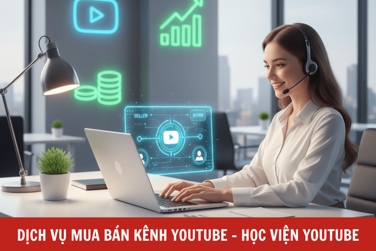 Dịch Vụ Mua Bán Kênh YouTube Của Học Viện YouTube