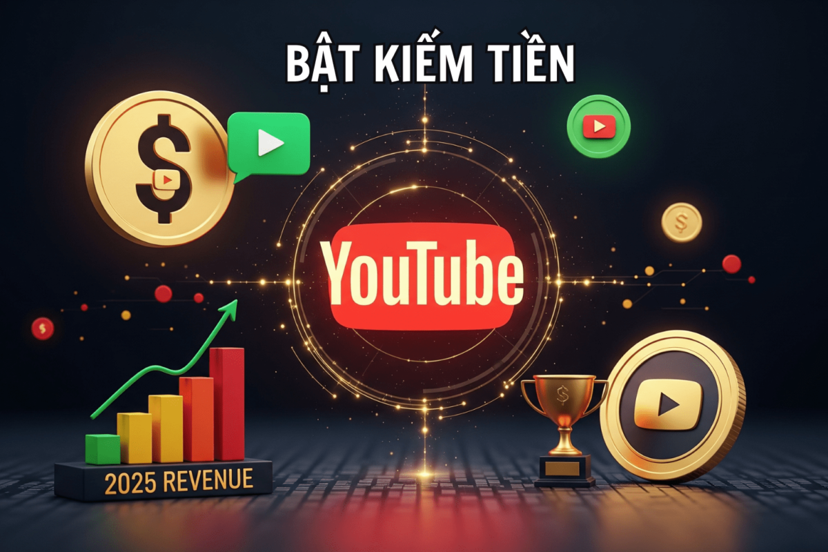 Điểm Mới Trong Chính Sách Bật Kiếm Tiền YouTube 2025