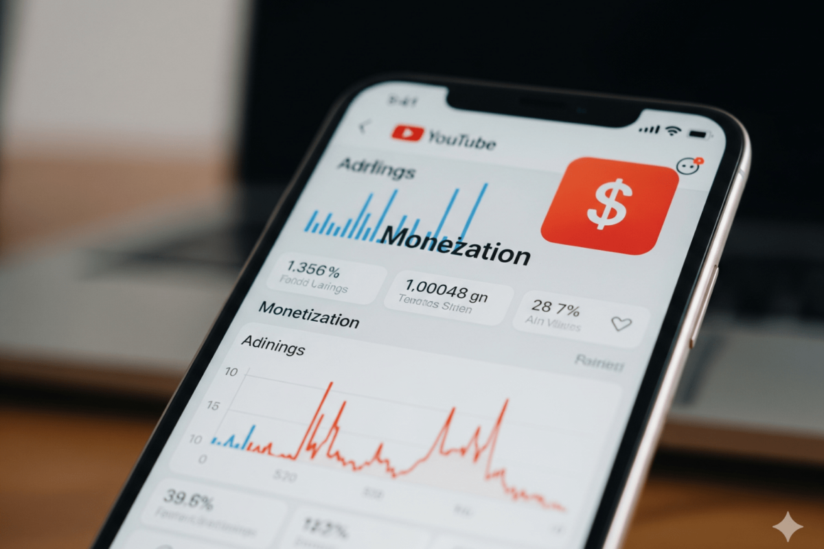 Điều Kiện Cần Để Bật Kiếm Tiền YouTube Trên Điện Thoại