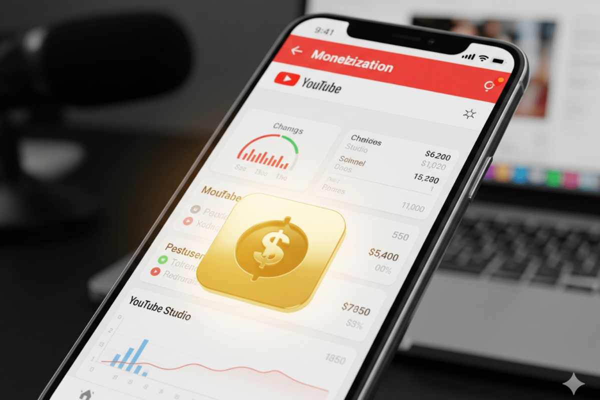 Hướng Dẫn Bật Kiếm Tiền YouTube Trên Điện Thoại