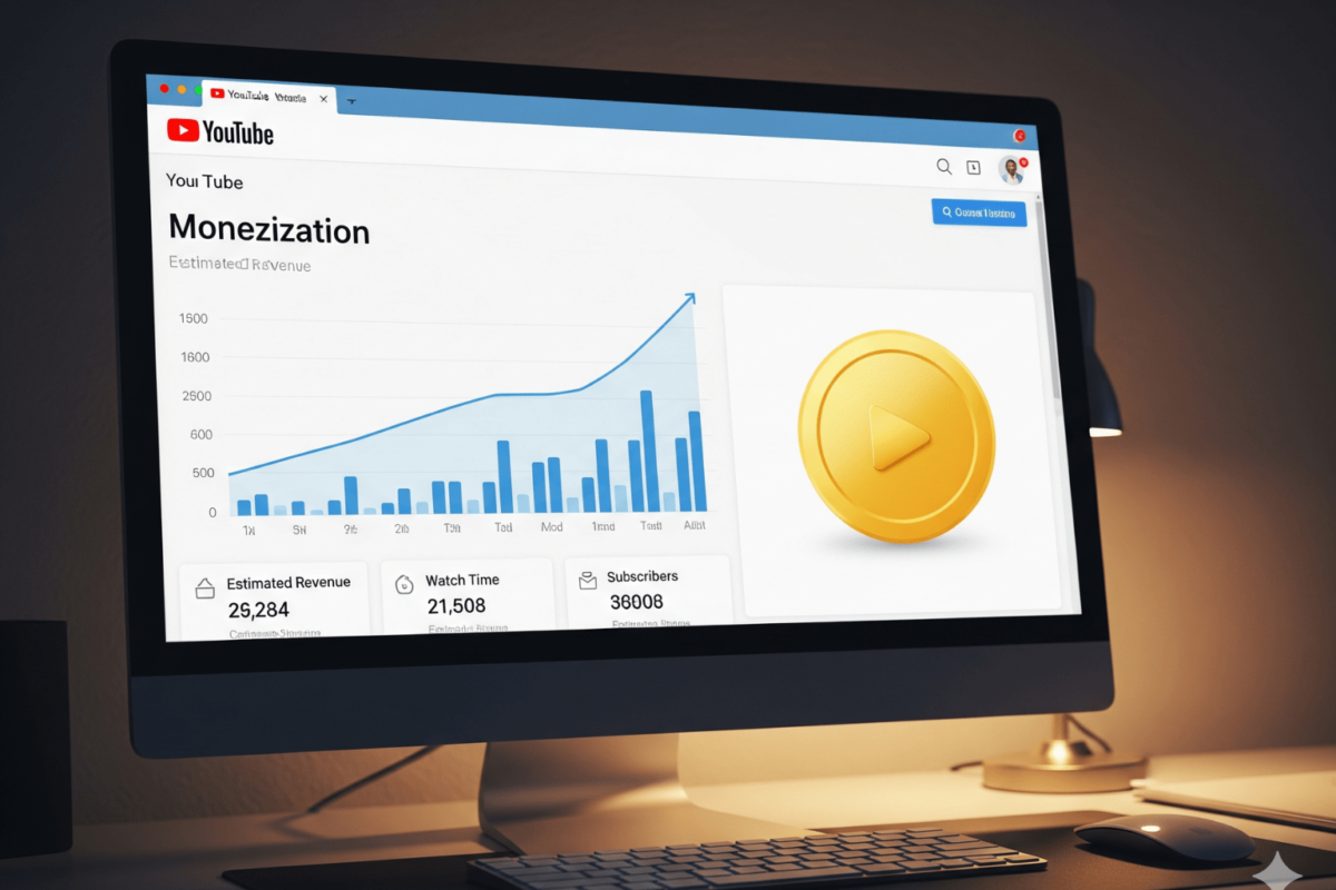 Hướng Dẫn Chi Tiết Cách Bật Kiếm Tiền Youtube Trên Máy Tính