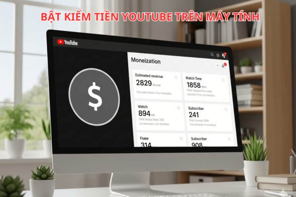Bật Kiếm Tiền Youtube Trên Máy Tính - Khó Hay Dễ - Quy Trình Chi Tiết