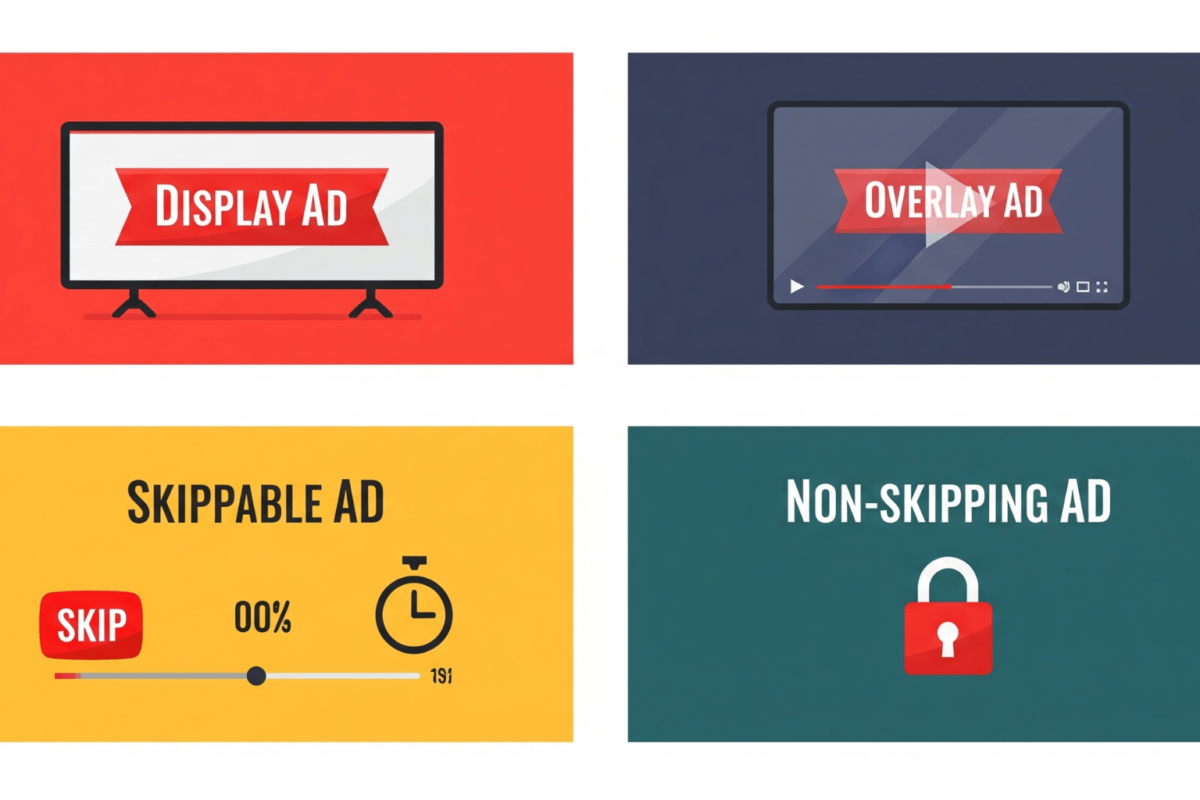 Các Loại Quảng Cáo Trên Youtube Phổ Biến Nhất Hiện Nay