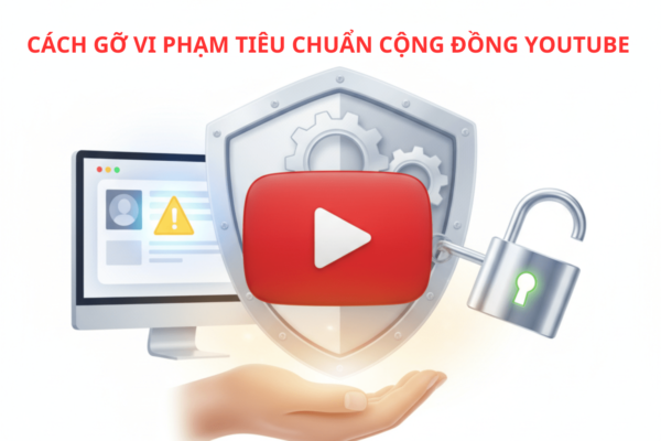 Cách Gỡ Vi Phạm Tiêu Chuẩn Cộng Đồng YouTube – Giải Pháp Bảo Vệ Kênh Không Lo Xóa