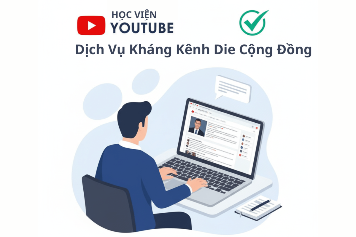 Dịch Vụ Kháng Kênh Die Cộng Đồng Tại Học Viện YouTube