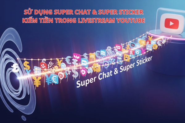 Cách Sử Dụng Super Chat & Super Sticker Kiếm Tiền Trong Livestream YouTube Chuẩn 2025