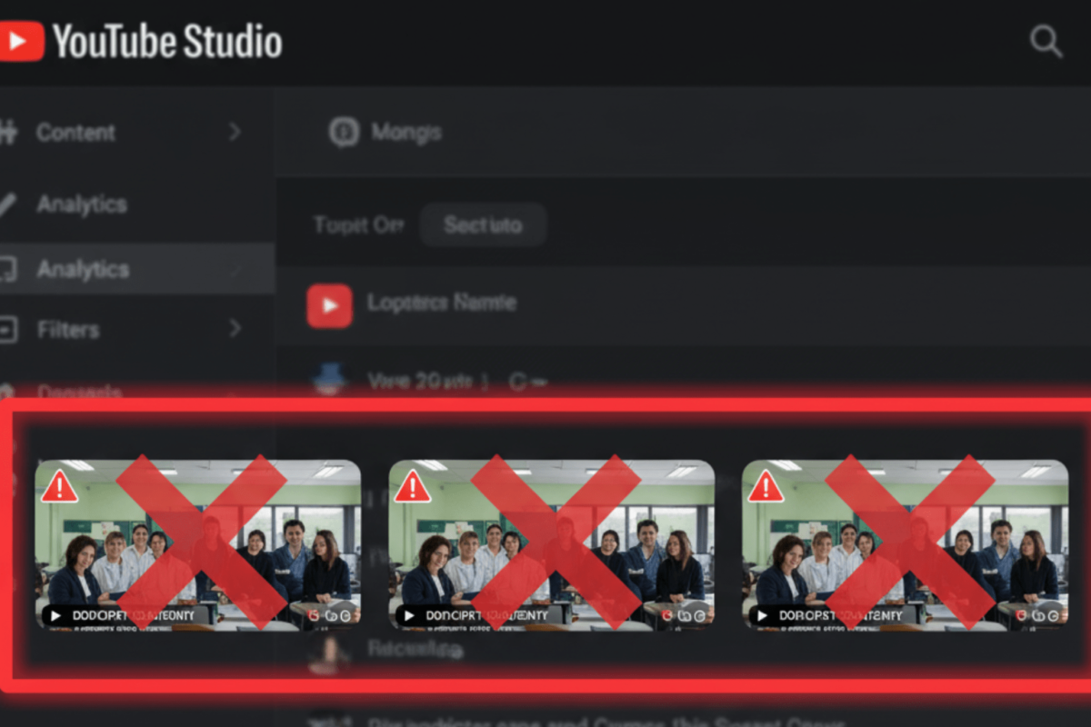 Lỗi Trùng Lặp Nội Dung Kênh YouTube Là Gì?