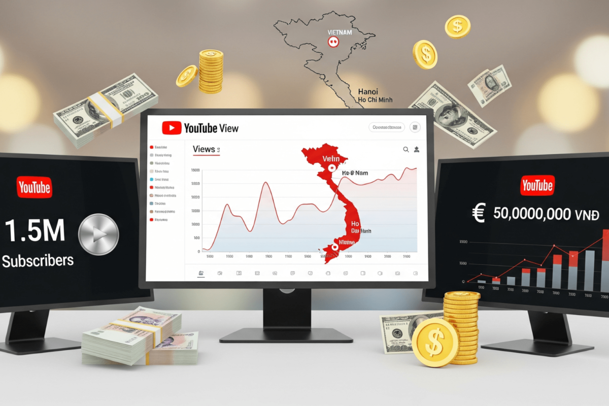Lợi ích khi theo dõi lượt xem sub và revenue YouTube
