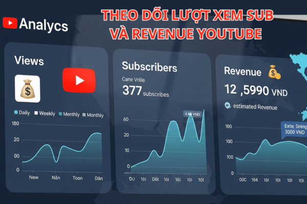 Theo Dõi Lượt Xem Sub Và Revenue YouTube – Cách Phân Tích Video Kiếm Tiền Hiệu Quả