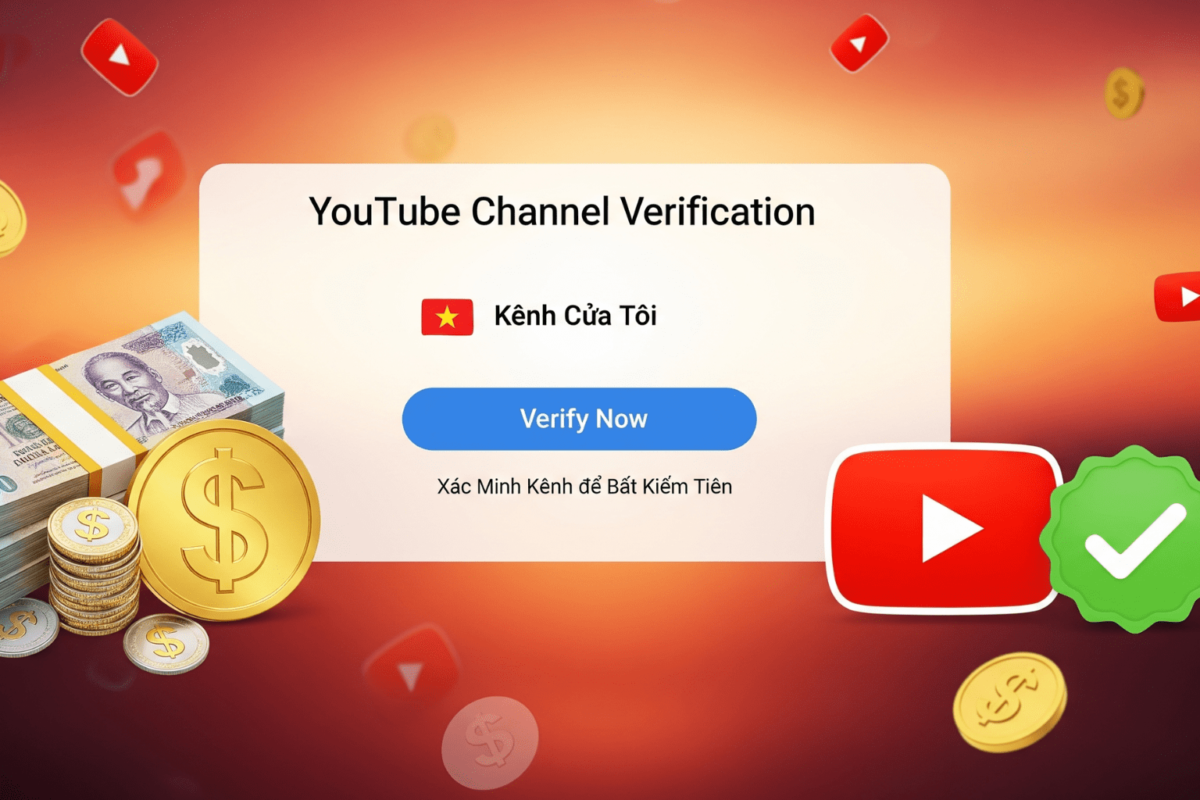 Vì Sao Cần Xác Minh Kênh YouTube Để Bật Kiếm Tiền?