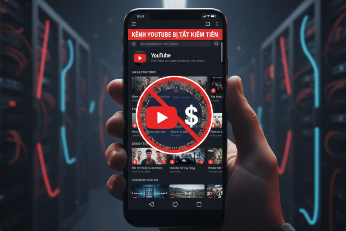 Vì Sao Kênh YouTube Bị Tắt Kiếm Tiền?