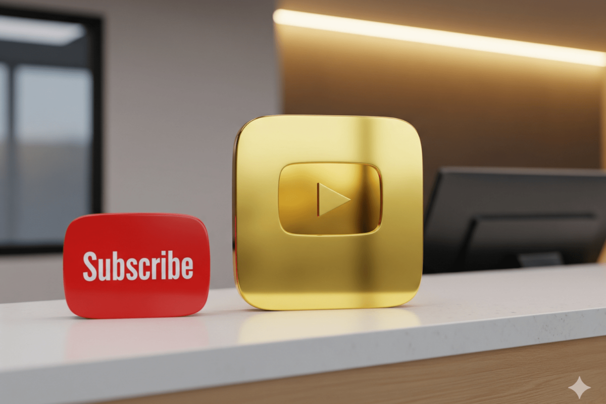 Quy Trình Dịch Vụ Xin Nút Vàng YouTube Tại Học Viện YouTube