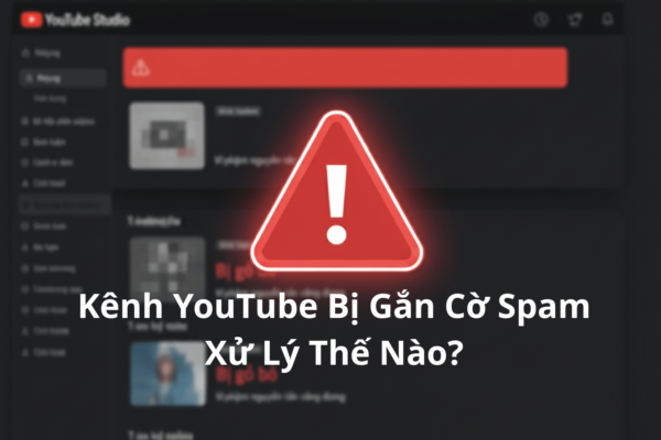 Kênh YouTube Bị Gắn Cờ Spam Xử Lý Thế Nào? Bí Quyết Thoát Án Phạt Hiệu Quả