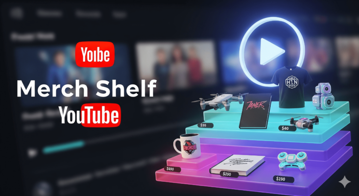 Merch Shelf YouTube: Cách Bán Sản Phẩm Cá Nhân Trên Kênh Youtube Hiệu Quả, Tối Ưu Thu Nhập