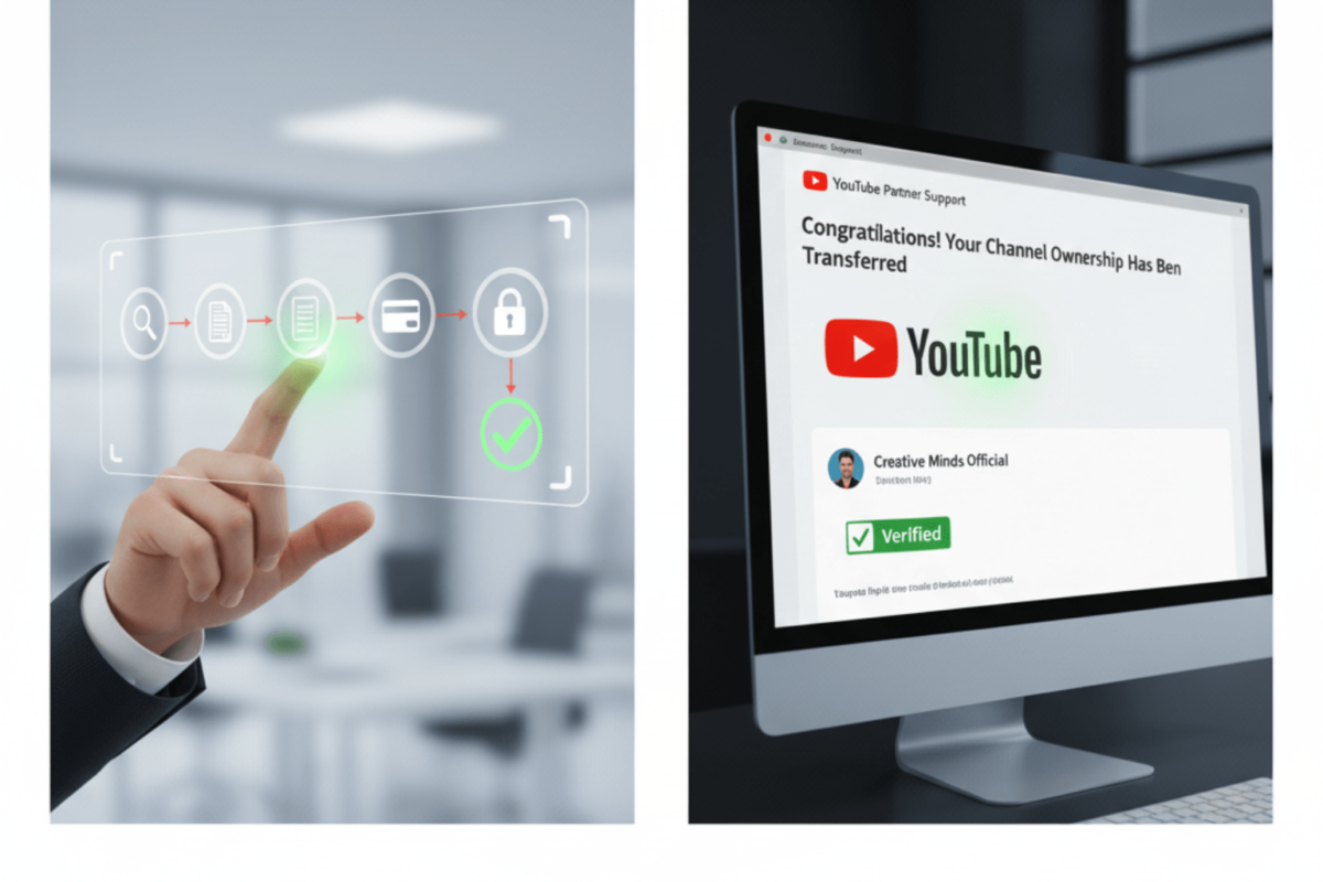 Quy Trình Mua Kênh YouTube Đã Bật Kiếm Tiền Tại Học Viện
