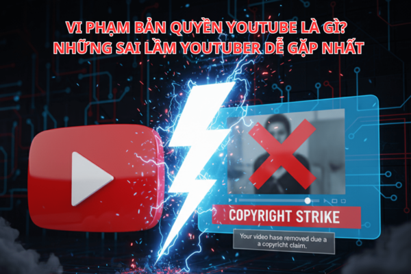 Vi Phạm Bản Quyền YouTube Là Gì? Những Sai Lầm Youtuber Dễ Gặp Nhất