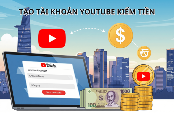 Tạo Tài Khoản YouTube Kiếm Tiền: Cách Tạo Kênh Youtube Cá Nhân Cho Người Mới Bắt Đầu