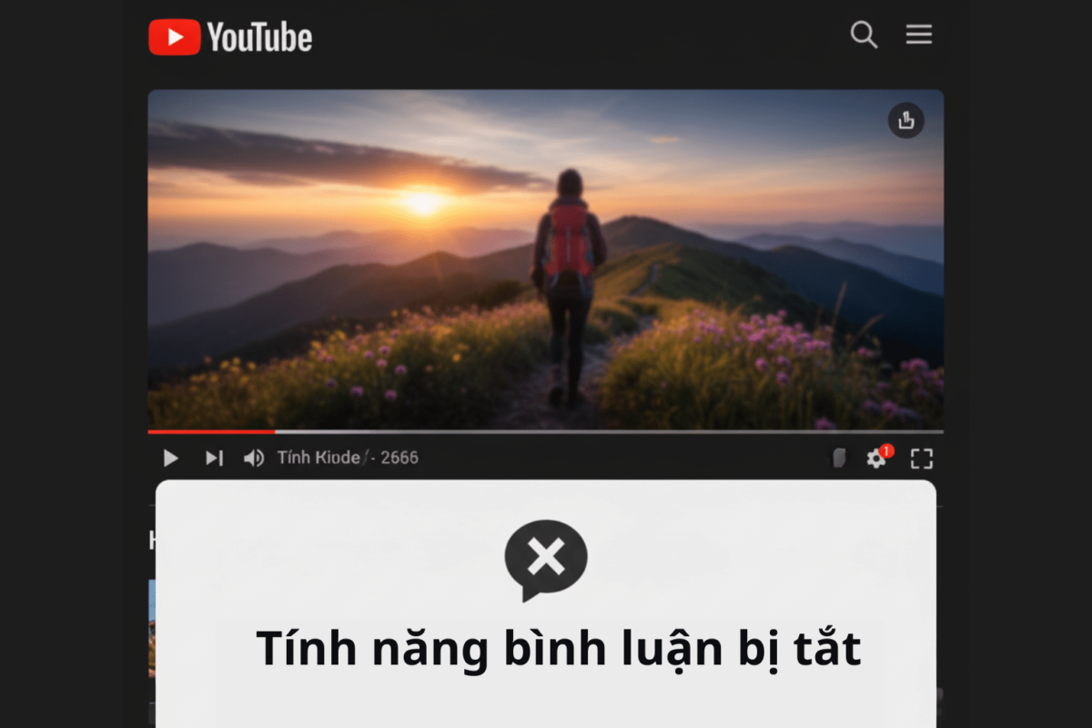 Tại Sao Kênh YouTube Bị Khóa Tính Năng Comment?
