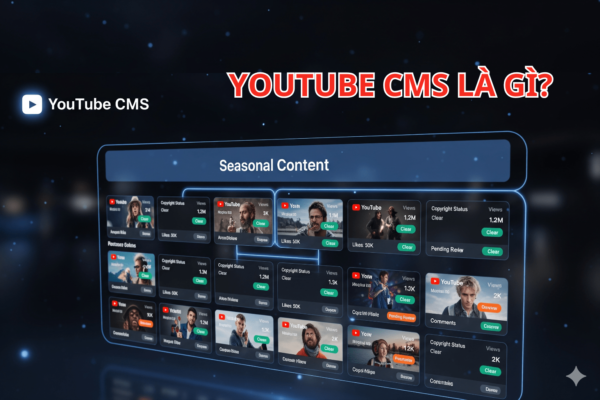 YouTube CMS Là Gì? Giải Mã Hệ Thống Quản Lý Nội Dung Giúp Tăng Doanh Thu Và Bảo Vệ Bản Quyền