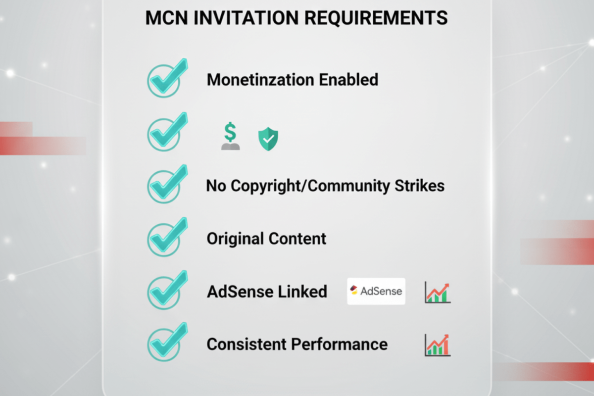 Dịch Vụ Hỗ Trợ Gửi Lời Mời MCN YouTube Tại Học Viện YouTube