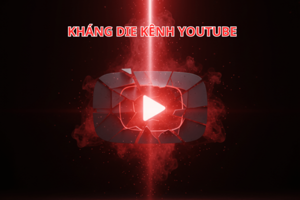 Cách Kháng Die Kênh YouTube: Hướng Dẫn Lấy Lại Kênh Bị Xóa Thành Công 100%