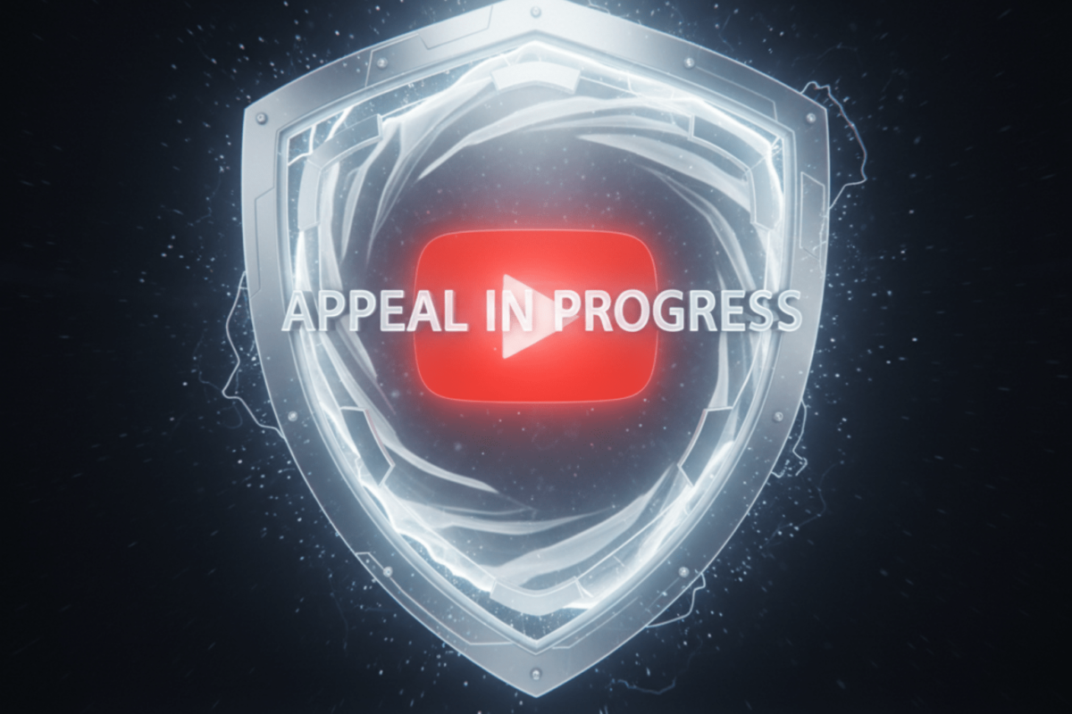 Hướng Dẫn Chi Tiết Cách Kháng Die Kênh YouTube