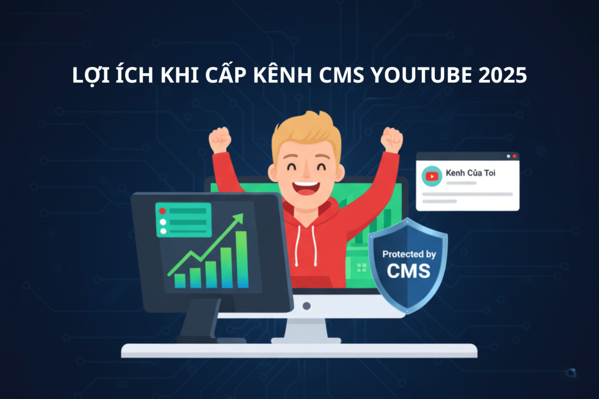 Lơi Ích Khi Cấp CMS Youtube 2025