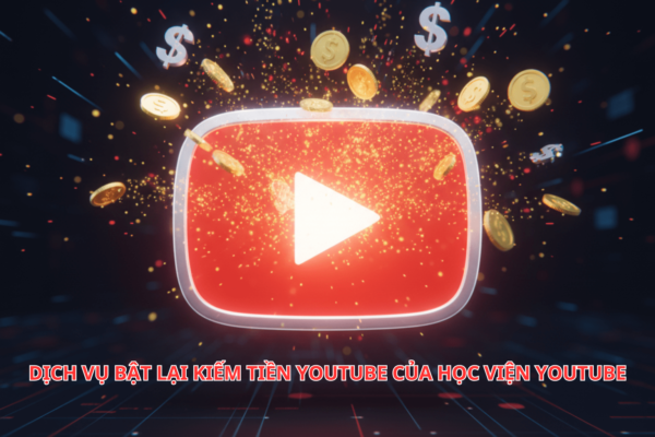 Dịch Vụ Bật Lại Kiếm Tiền YouTube Của Học Viện YouTube – Giải Pháp Uy Tín Cho Creator Việt