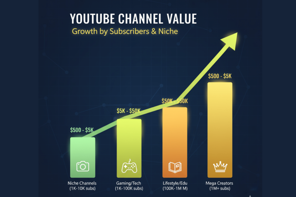 Bảng Giá Tham Khảo Kênh YouTube 2025