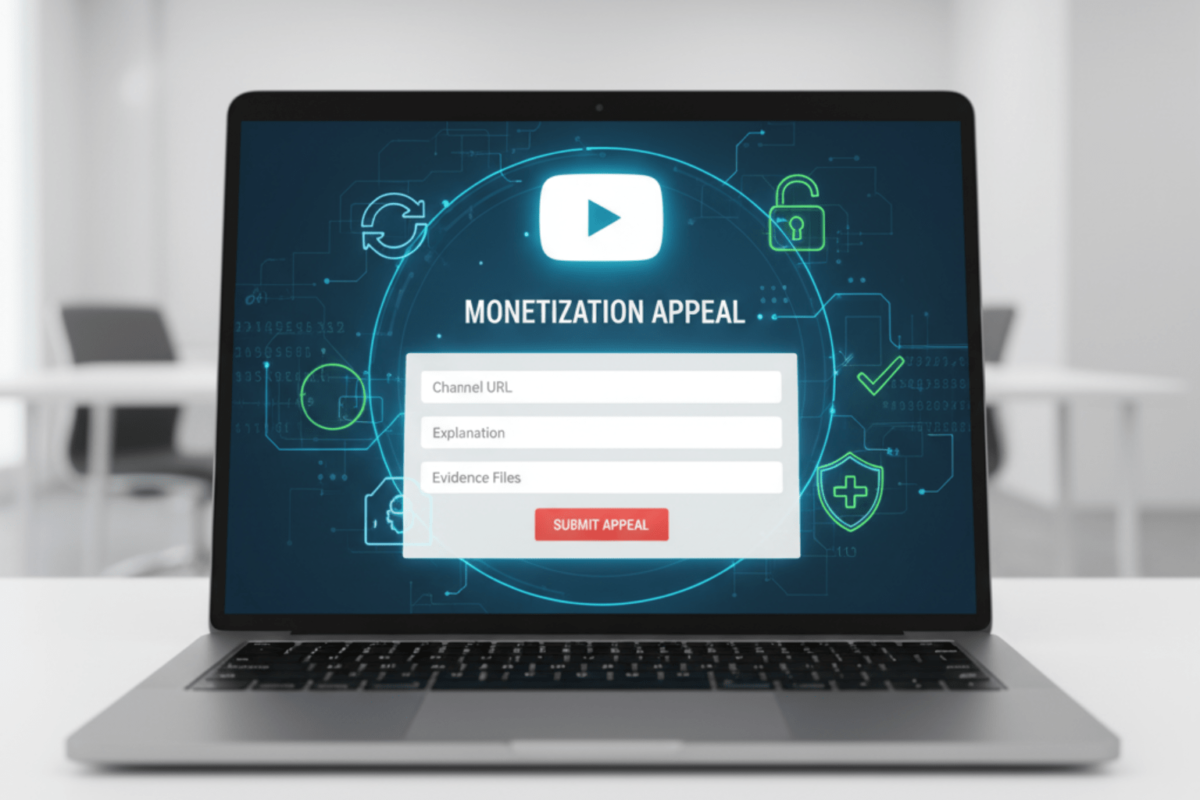 Quy Trình Kháng Cáo Tắt Kiếm Tiền YouTube Chuẩn Nhất