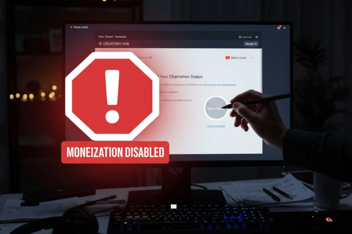 Các Nguyên Nhân Khiến Kênh YouTube Bị Tắt Kiếm Tiền