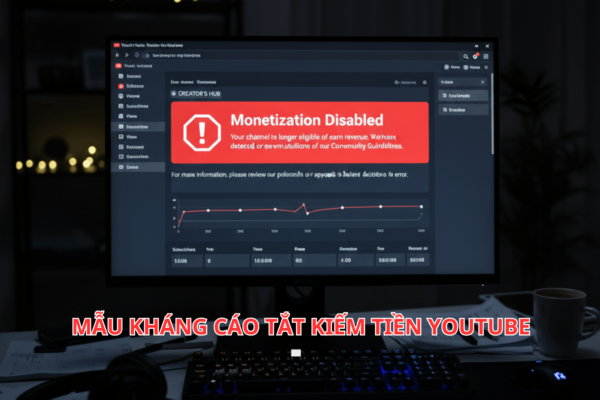 Mẫu Kháng Cáo Tắt Kiếm Tiền YouTube 2025: Hướng Dẫn Chi Tiết và Cách Thức Khôi Phục Kiếm Tiền Nhanh Chóng
