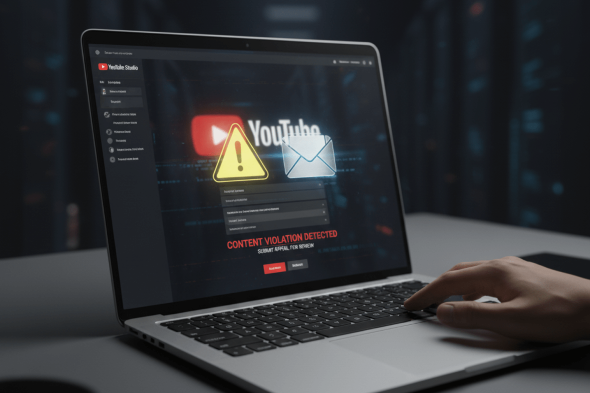 Nguyên Nhân Khiến Kênh YouTube Bị Die Spam