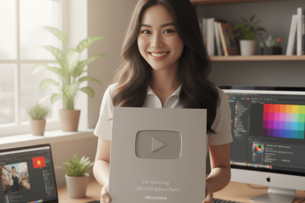 Quy Trình Xin Nút Bạc YouTube Ở Việt Nam (cập nhật chuẩn 2025)