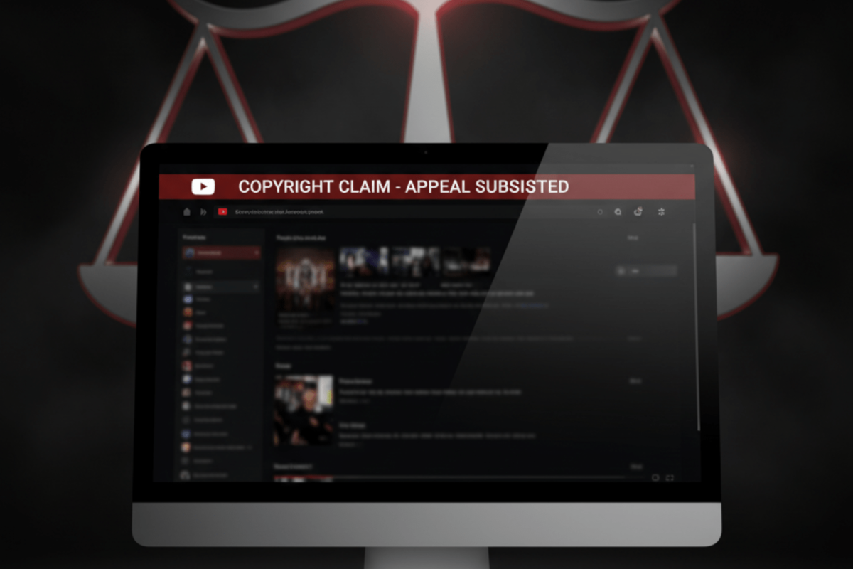 Lỗi Kháng Cáo Bản Quyền YouTube Là Gì?