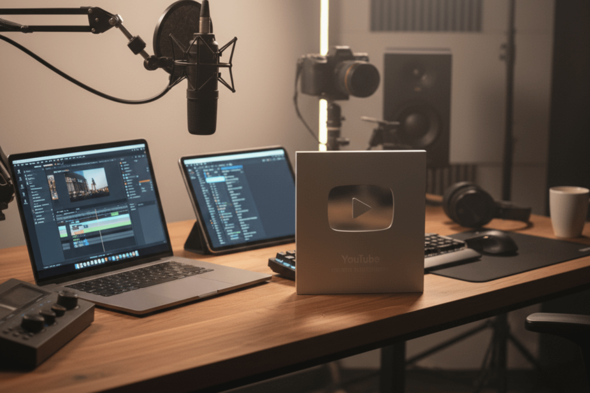 Điều Kiện Để Xin Nút Bạc YouTube